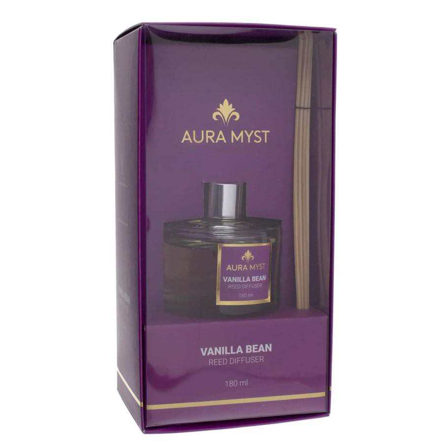 Aura Myst Reed Diffuser (180 ml, Vanilla Bean)