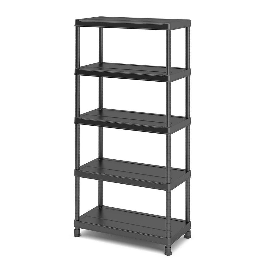 Form Links 5-Tier Polypropylene Shelving Unit (182 x 90 x 45 cm)