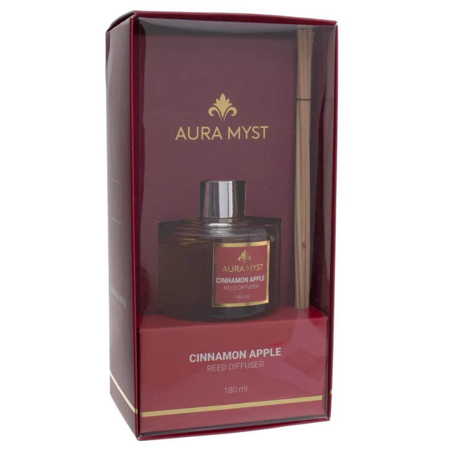 Aura Myst Reed Diffuser (180 ml, Cinnamon Apple)