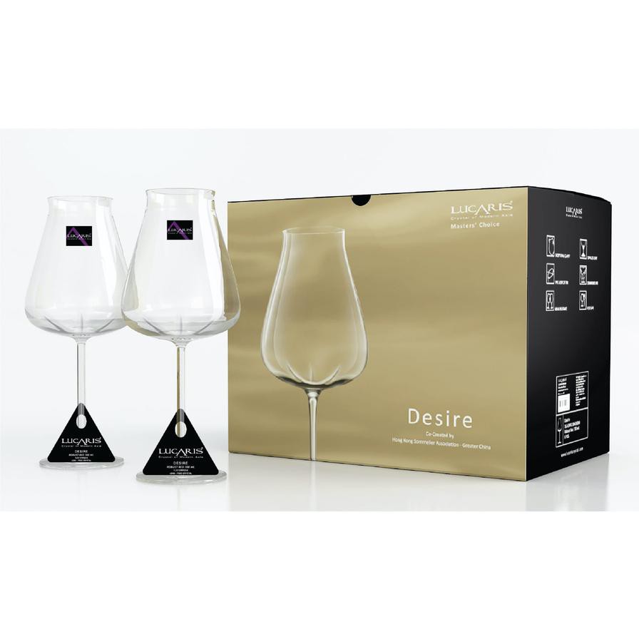 Lucaris Desire Glass Beverage Set  (590 ml, 6 pcs)