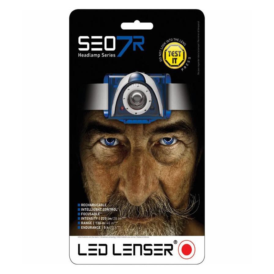 Ledlenser SEO 7R Rechargeable Directional Head Torch (220 Lumens)