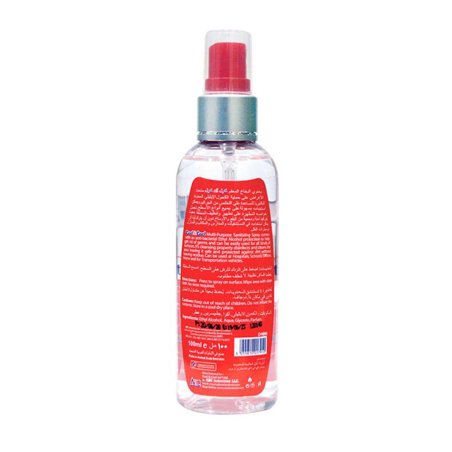 Cool & Cool Disinfectant & Sanitizing Multipurpose Spray (100 ml)