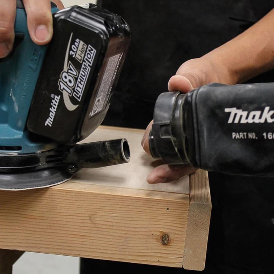 Makita 190 W 2.8 m Random Orbit Cordless Sander