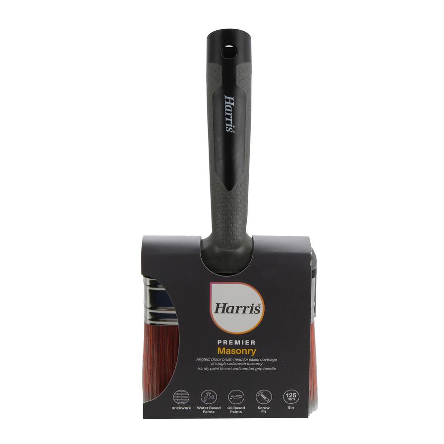 Harris Premier Masonry Angled Block Brush (11.8 x 4 x 26 cm)