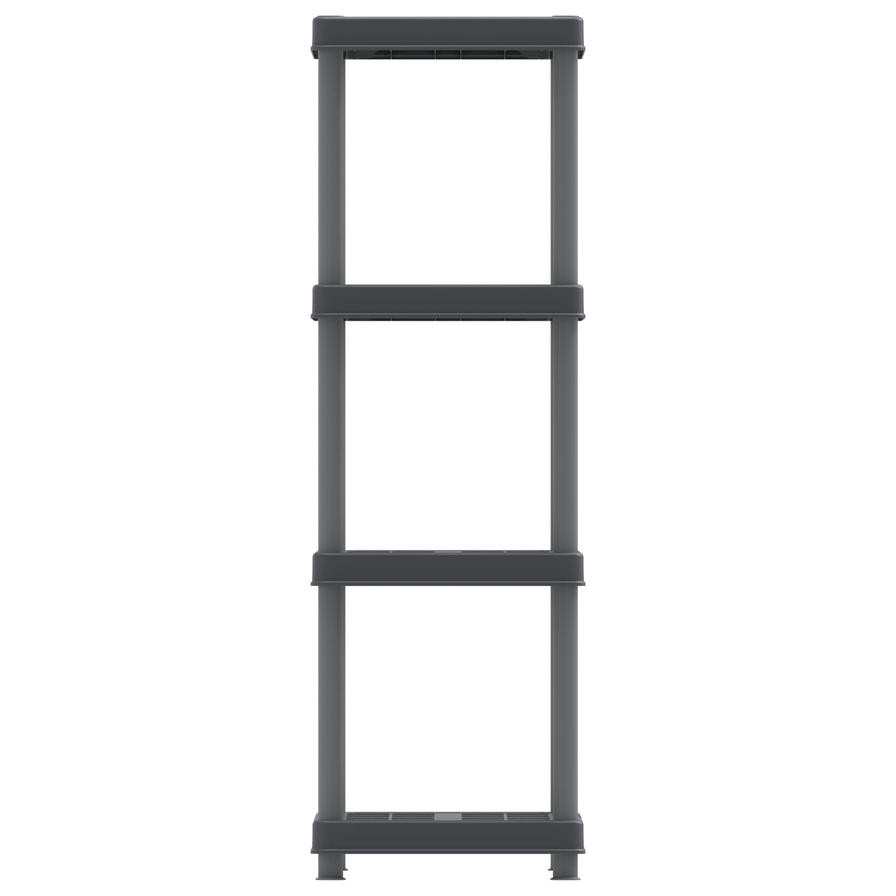 Cosmoplast Plastic 4-Tier Shelving Rack (90 x 45 x 141.5 cm)