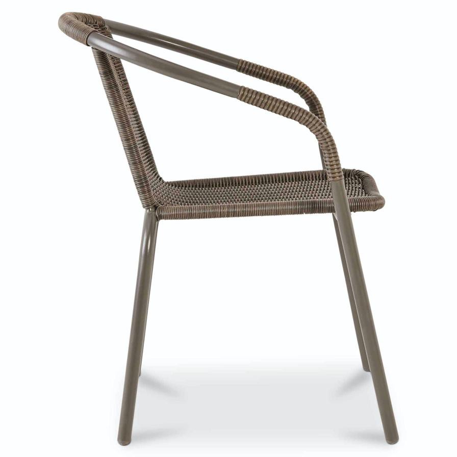 Bari Steel Armchair GoodHome (580 x 500 x 760 mm)