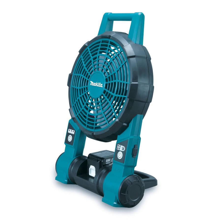 Makita Air Blower, DUB185Z  +  Vacuum Cleaner, DCL180RF + Cordless Fan, BCF201Z + BL1830 Battery Set