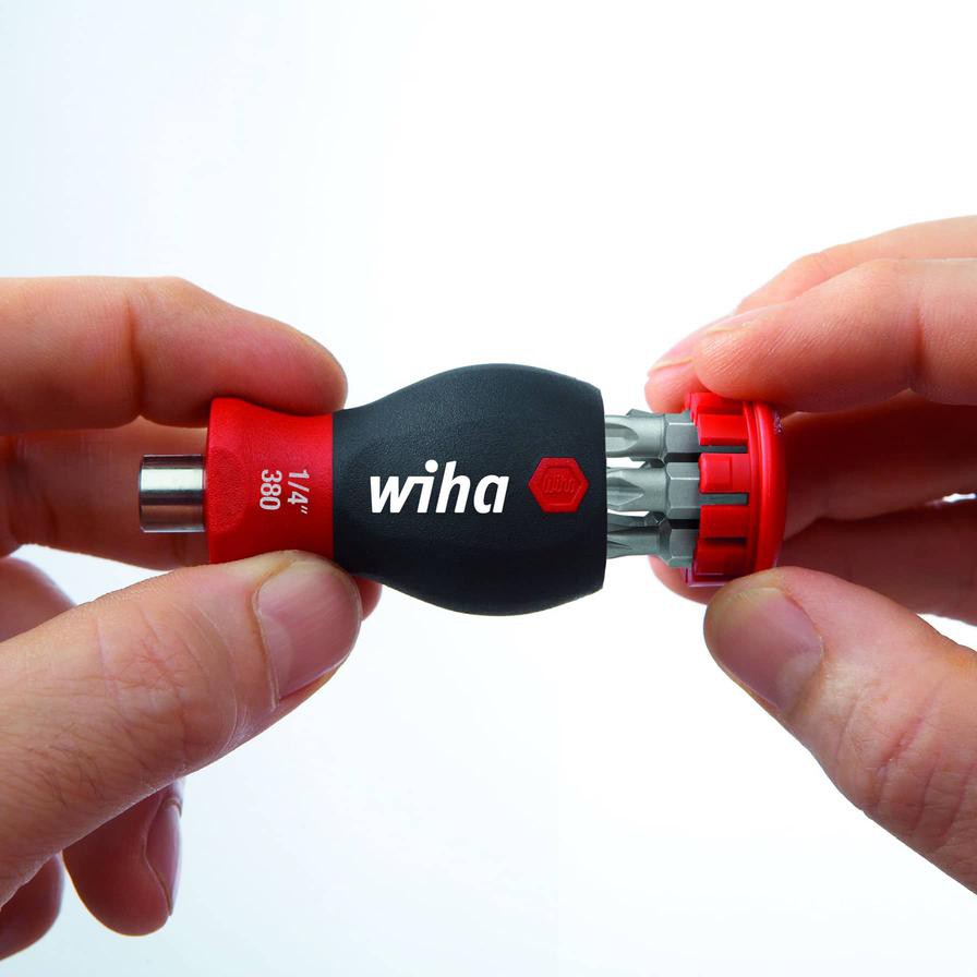 Wiha Compact Magnetic Screwdriver W/ Bit Magazine