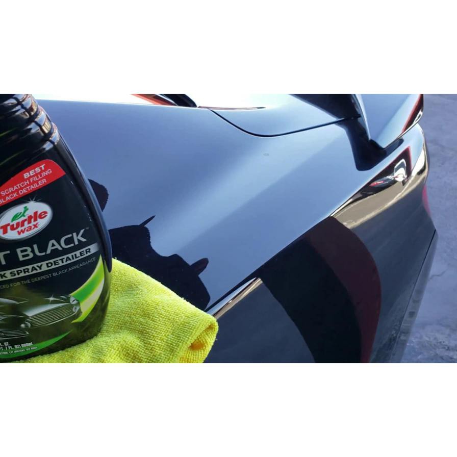 Turtle Wax Black Spray Detailer (680 ml, Jet Black)