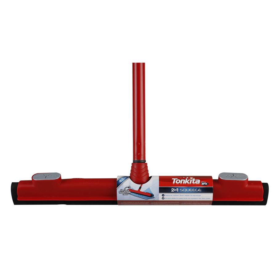 Tonkita 2-in-1 Floor Rubber Squeegee (42 x 7 x 4.5 cm)