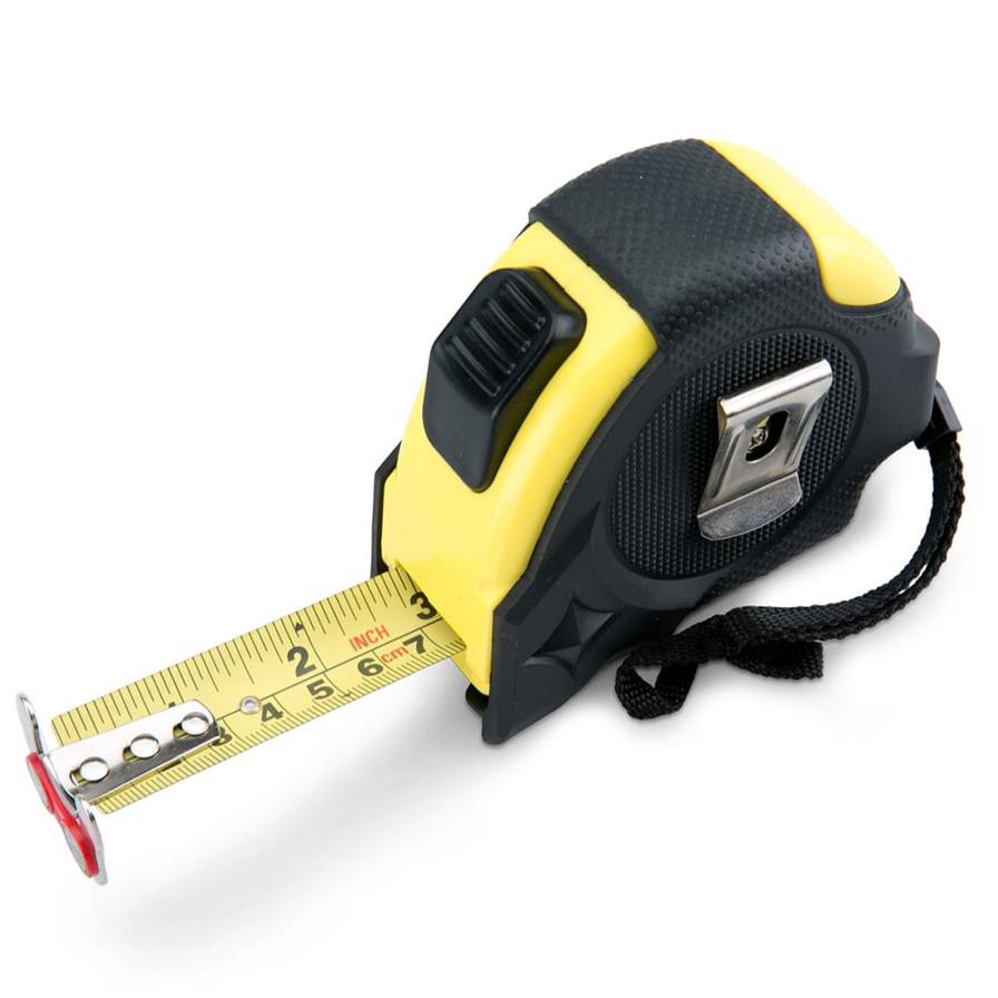 Ace Retractable Measuring Tape (800 cm, Black/Yellow)