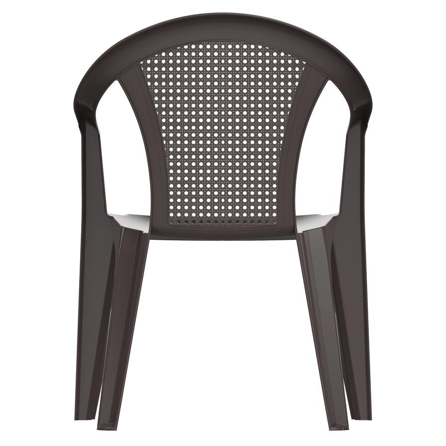 Cosmoplast Plastic Bamboo Armchair (63 x 58 x 81 cm)