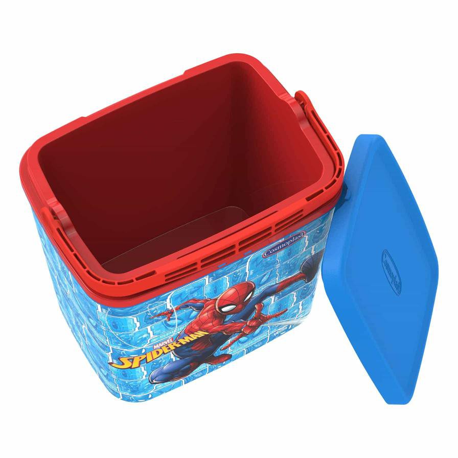 Cosmoplast Plastic Spiderman Chill Box (27 x 20 x 19 cm, 4 L)