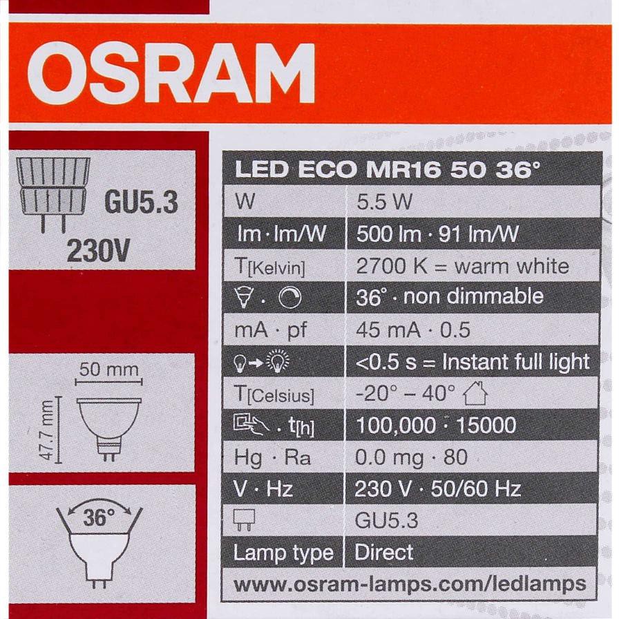 Osram Parathom LED Value Star Bulb