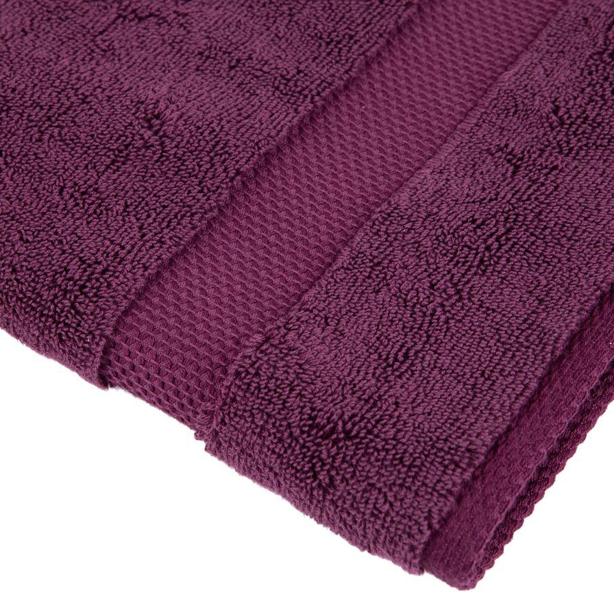 Truebell Classic Hand Towel (50 x 80 cm, Purple)