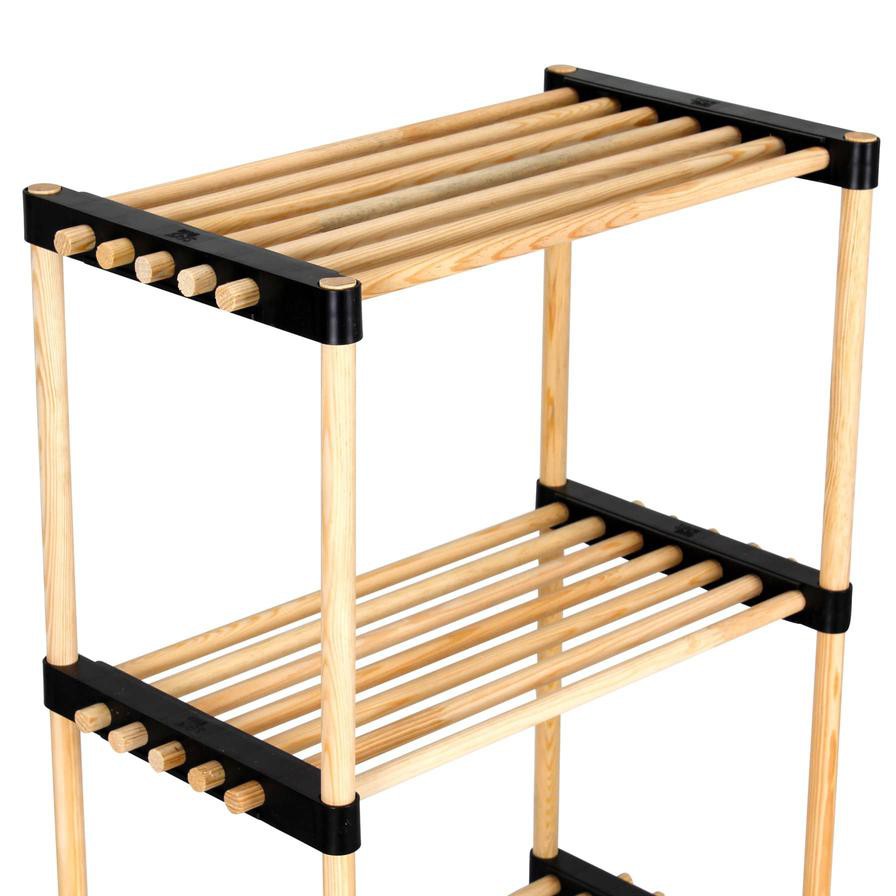 Seowood Bamboo Multi Purpose 5-Tier Modular Rack (28 x 49 x 129.5 cm)