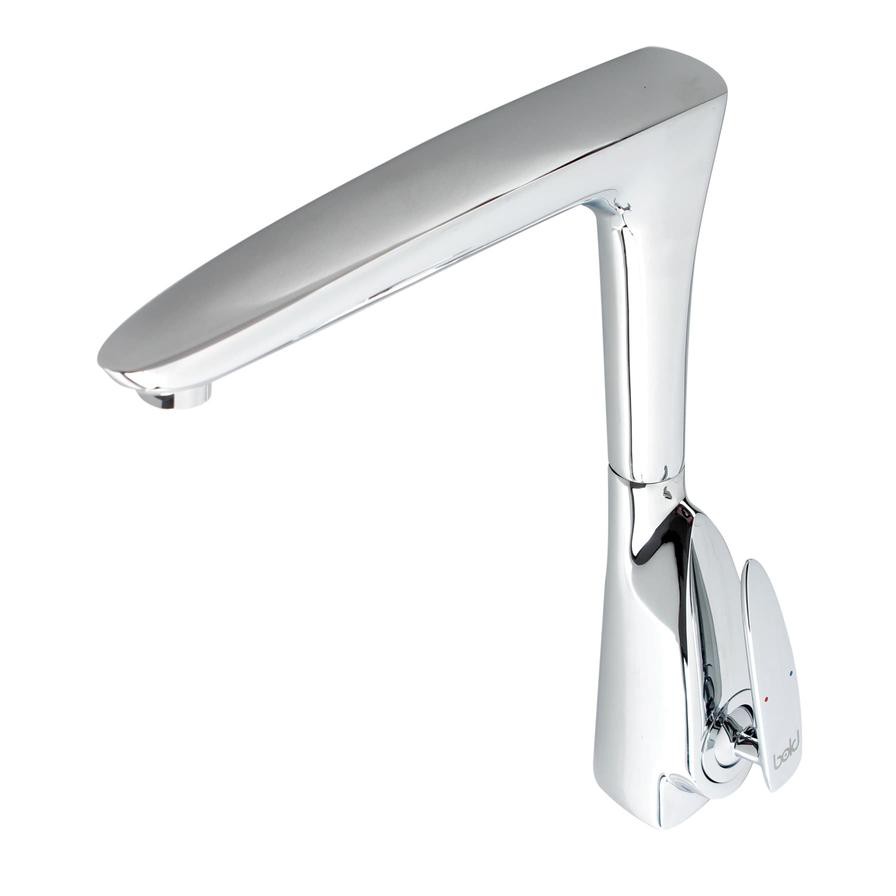 Bold Kiele Sink Mixer (25 x 6 x 34 cm, Chrome)