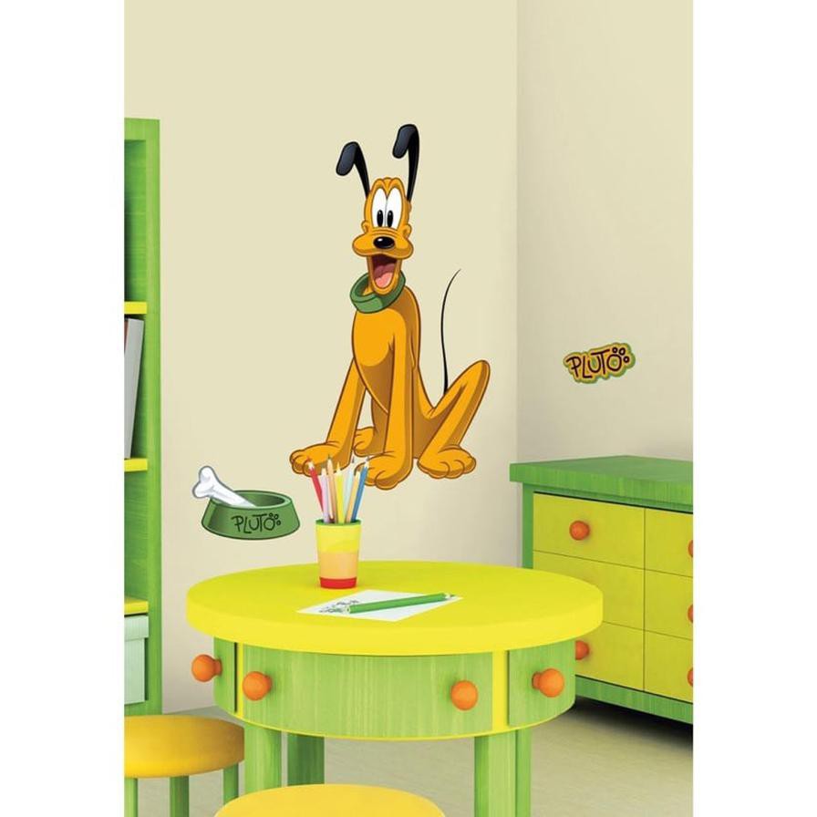 RoomMates Mickey & Pluto Wall Decal (105.5 x 64.75 cm)