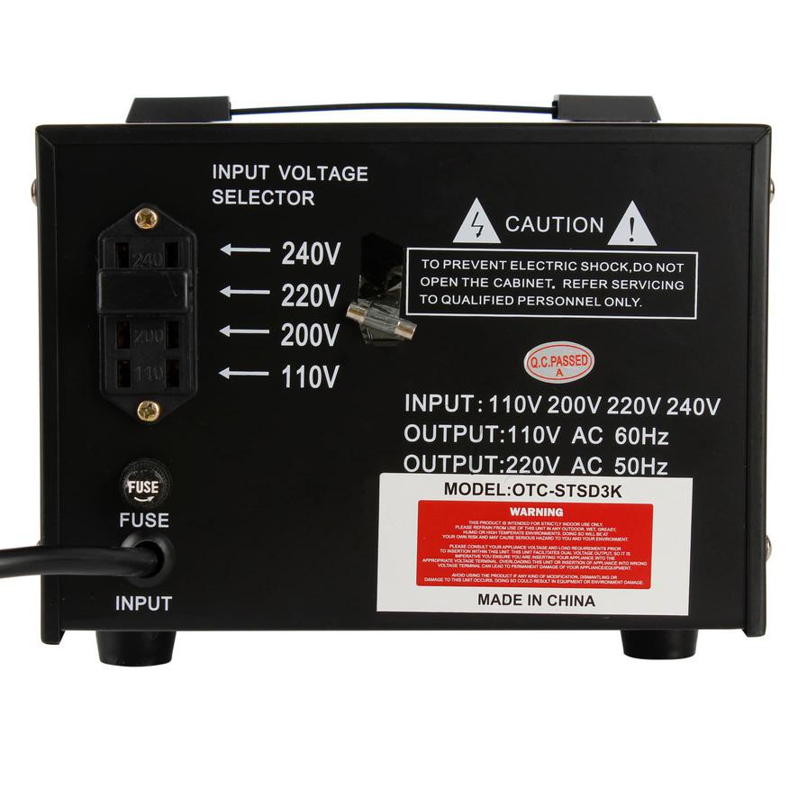 Oshtraco Step Up & Step Down Voltage Transformer, STSD3K