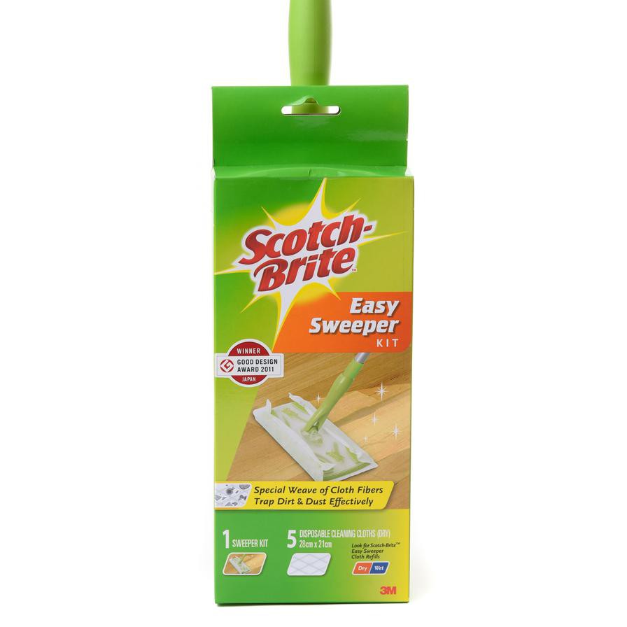 3M Scotch-Brite Easy Sweeper Kit (152 x 17 x 1.2 cm)