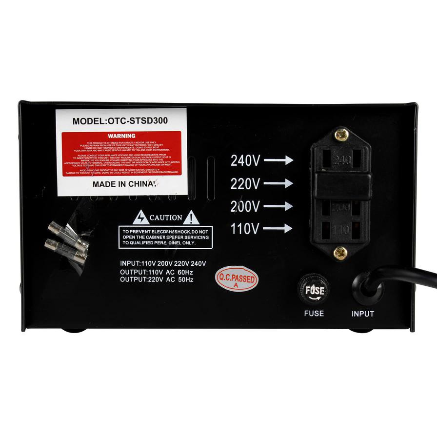 Oshtraco Step Up & Step Down Voltage Transformer, STSD300