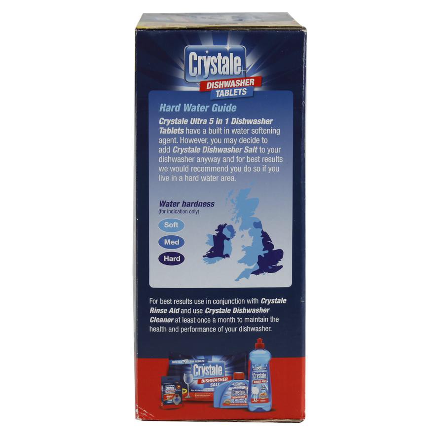 Crystale Ultra 5-in-1 Dishwasher Tablets (100 Pc.)