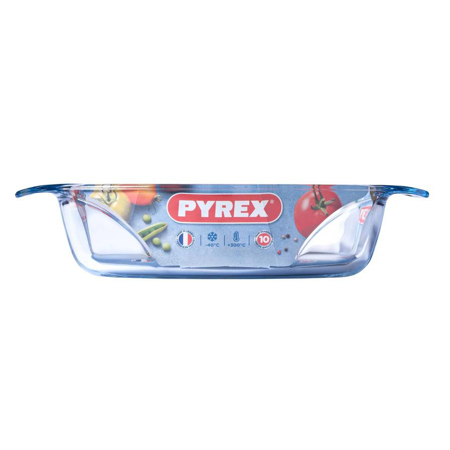 Pyrex Irresistible Oval Glass Roaster (30 x 21 x 7 cm)