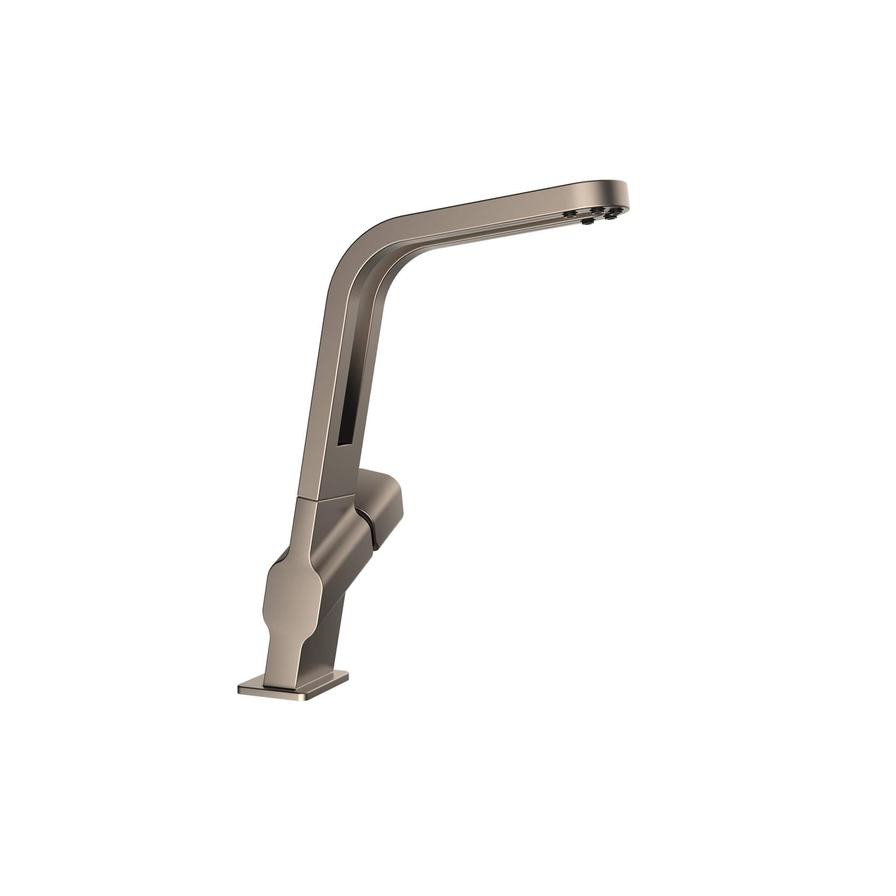 Teka Single Lever Kitchen Tap, ICO 915 Titanium