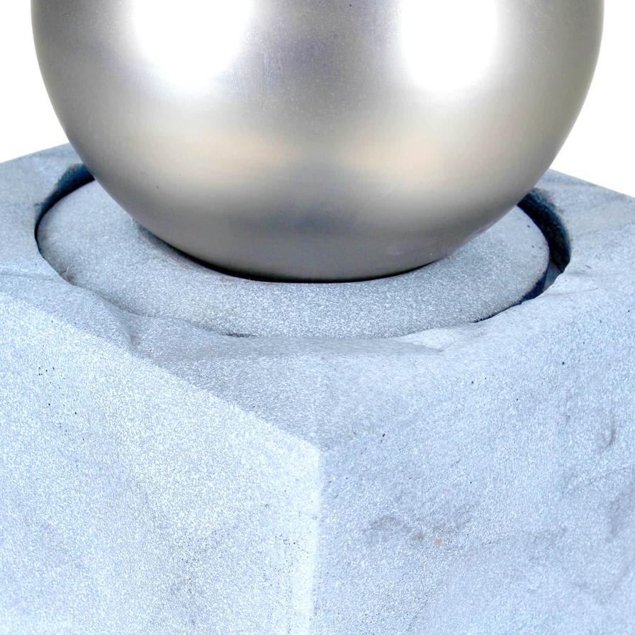 Orb Water Feature (26 x 26 x 75 cm)