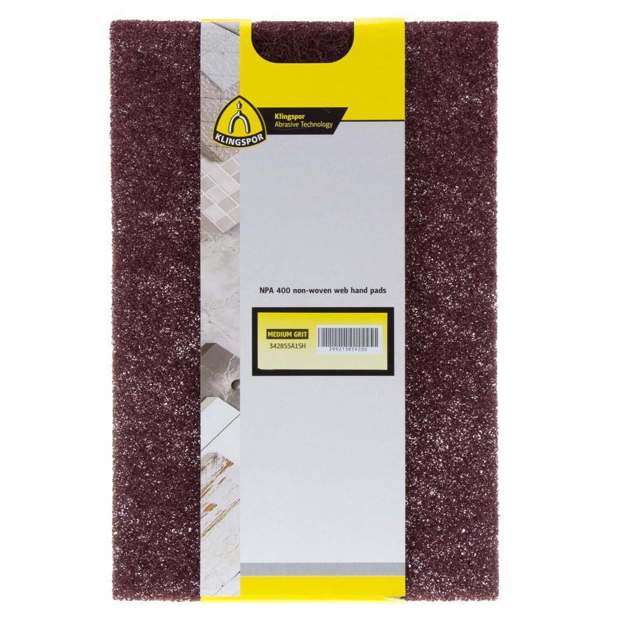 Klingspor Non-Woven Medium Web Pad (22.9 x 15.2 cm)