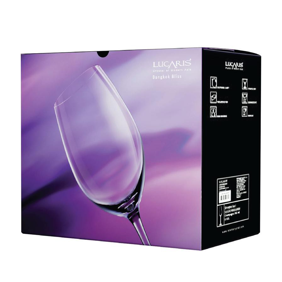 Lucaris Bangkok Bliss Glass Beverage Set (470 ml, 6 pcs)