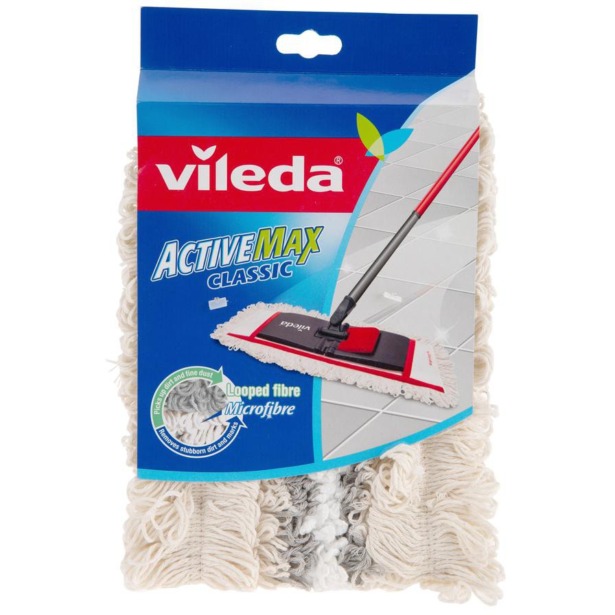 Vileda Active Flat Mop Classic Refill