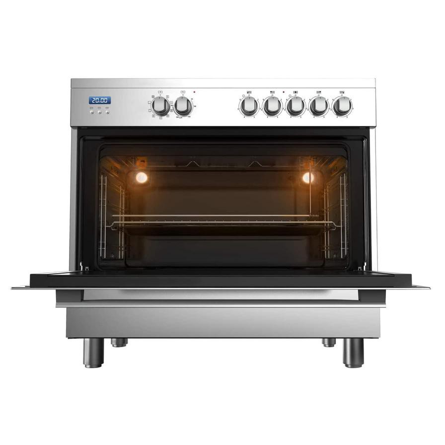 Midea Freestanding 5-Zone Ceramic Cooker W/Multi-function Electric Oven, VSVC96048 (89.5 x 59.5 x 85.6 cm)