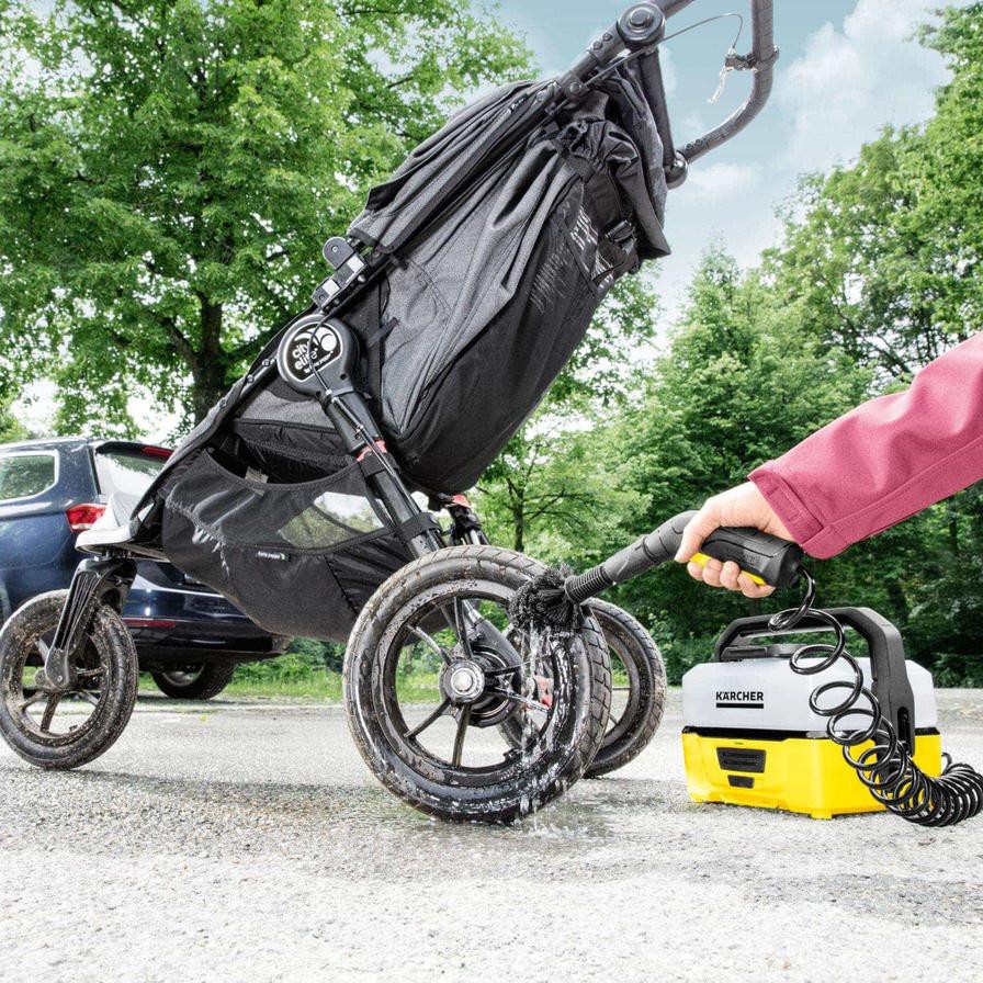 Karcher Mobile Outdoor Cleaner Pressure Washer, OC3 + Adventure Kit