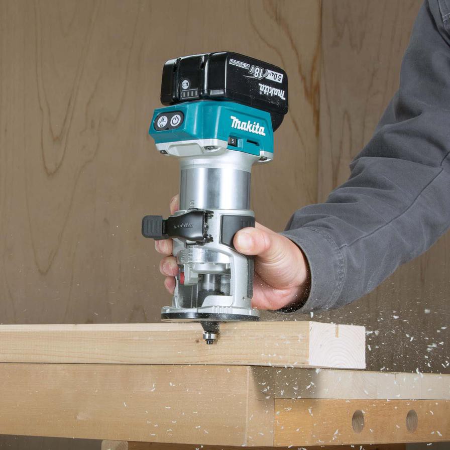 Makita Cordless Router, DRT50Z (18 V)