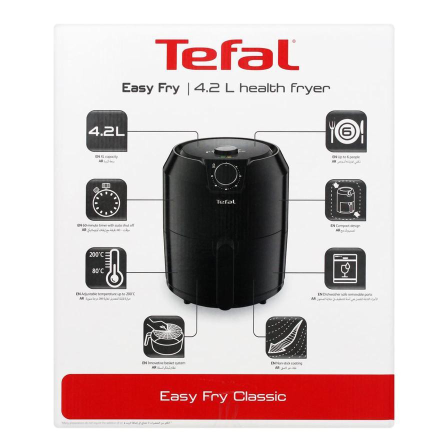 Tefal Easy Fry Classic Air Fryer, EY2018 (4.2 L)