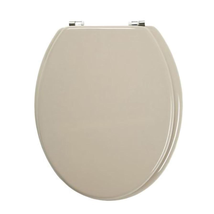 Cooke & Lewis Palmi Moulded Bamboo Toilet Seat (435 x 370 mm)