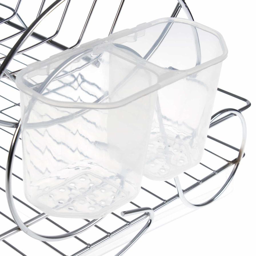 Kiwa Elisa Metal 2-Tier Dish Rack (47 x 36 x 27 cm)