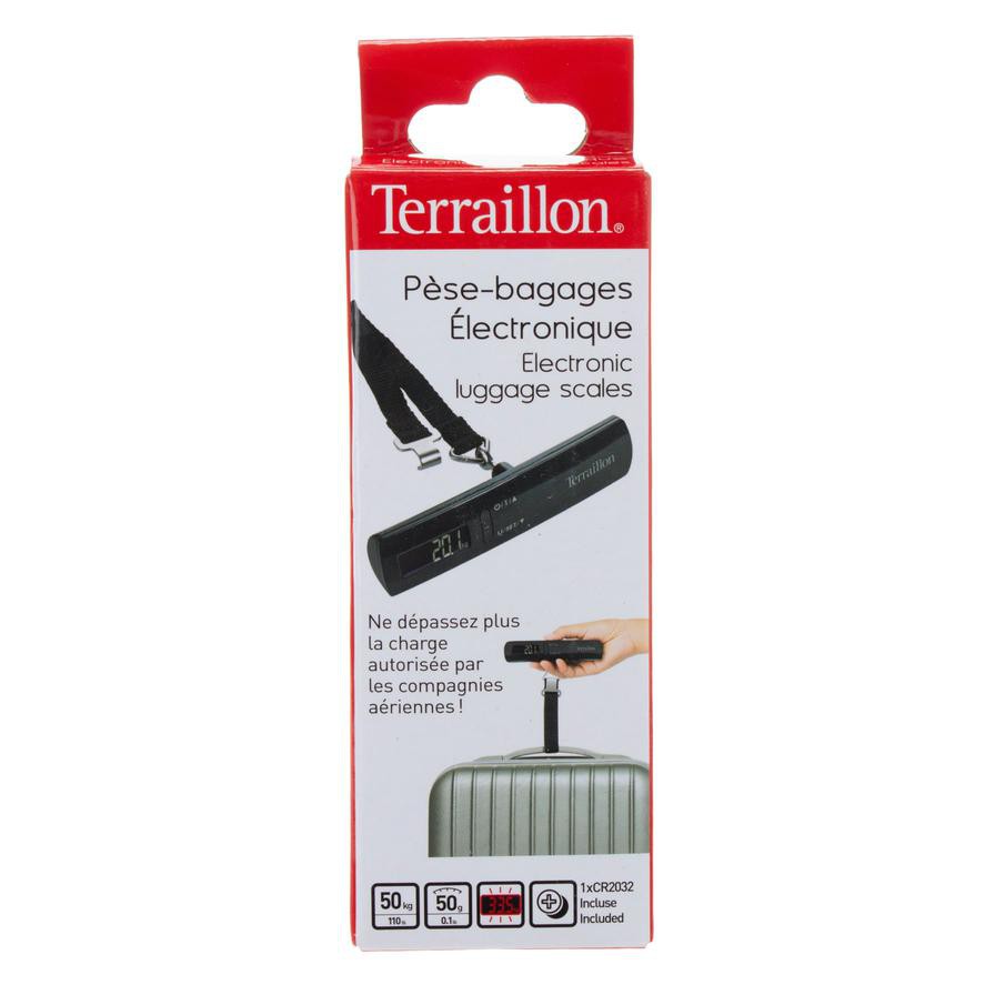 Terraillon Luggage Scale W/ Strap (13.3 x 3.2 cm)