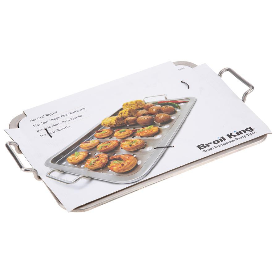 Broil King Grill Topper (27 x 38 x 2 cm, Silver)