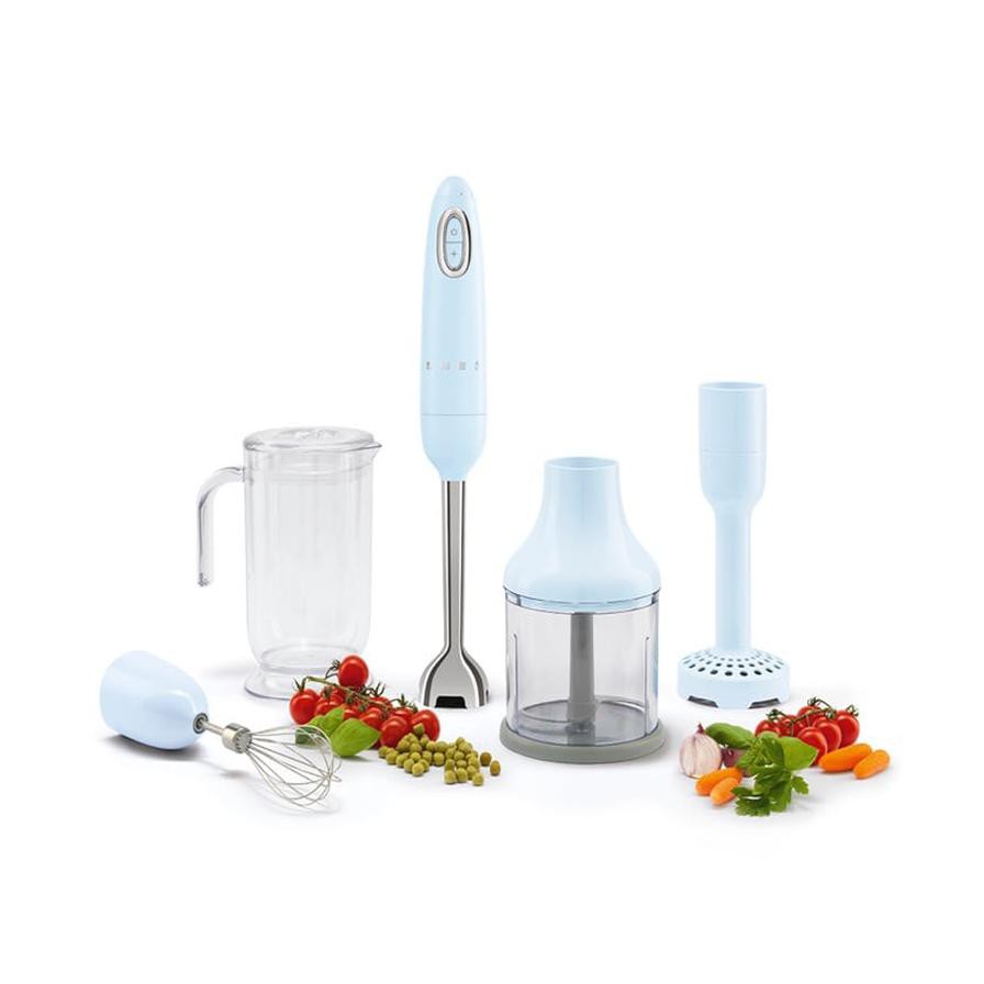 SMEG 50's Retro Style Hand Blender, HBF02PBEU (700 W, 5 pcs)