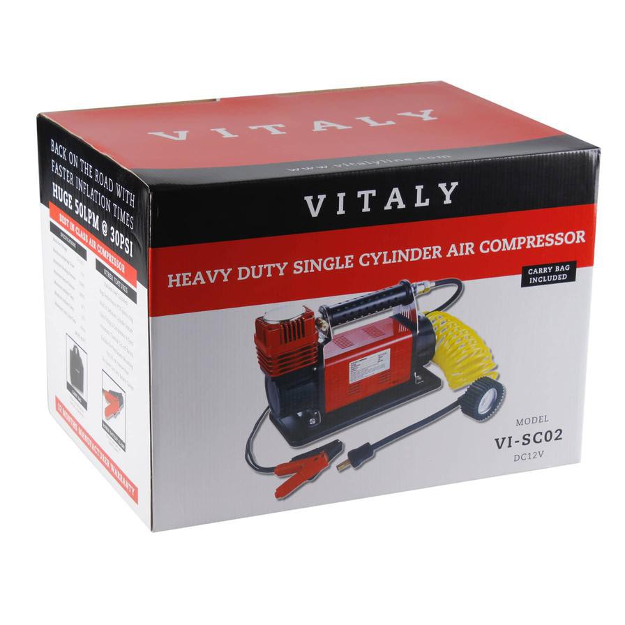 Vitaly Single Cylinder HD Air Compressor