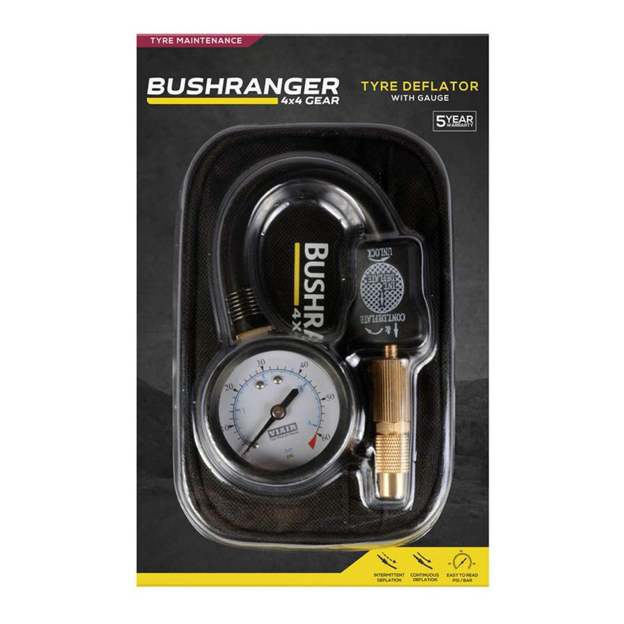 Bushranger 3-in-1 Tire Gauge & Deflator