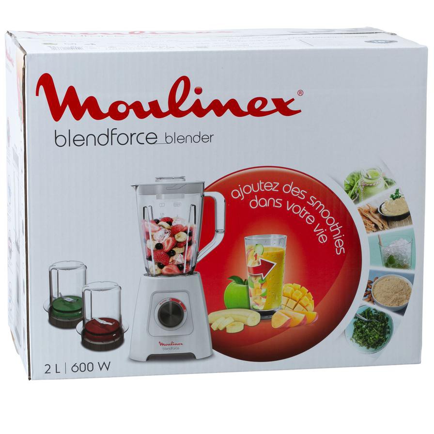 Moulinex Blendforce 2 Blender, LM423127 (600 W, 2 L, 3 pcs)