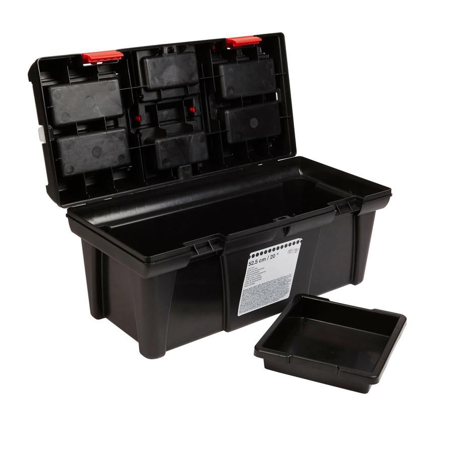 Plastic 5 Compartment Tool Box (52.5 x 24.6 cm)