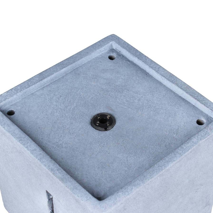 Square Contemporary Fountain (37.5 x 25 x 25 cm)