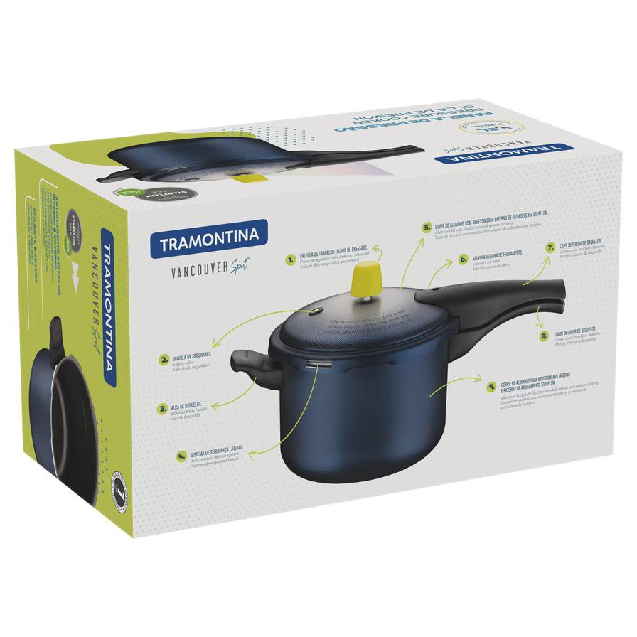 Tramontina Vancouver Aluminum Pressure Cooker (4.5 L)