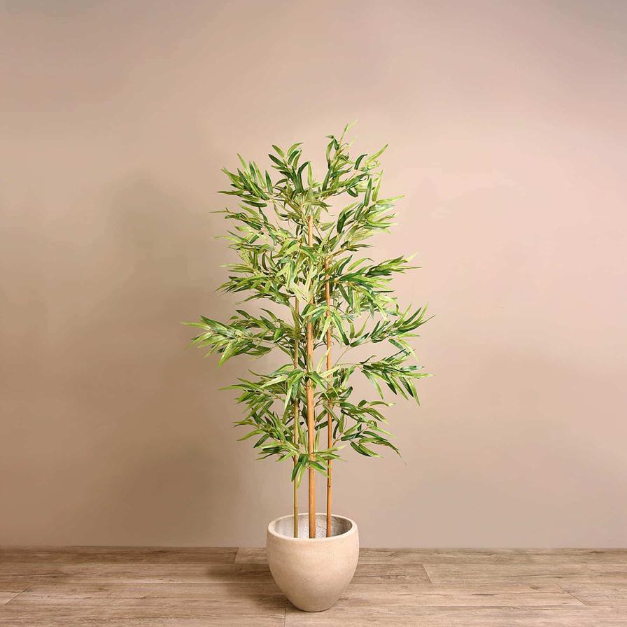 Mr Plant Bamboo Artificial Tree W/Black Pot (30 x 30 x 150 cm)