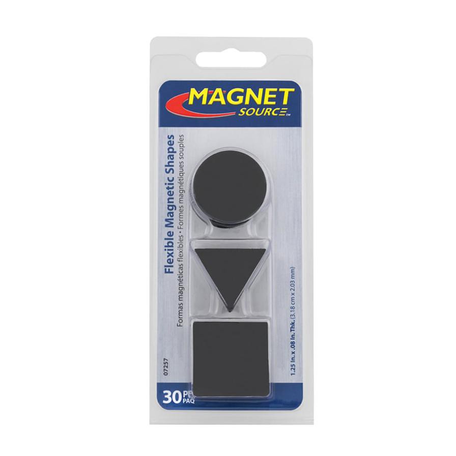 Magnet Source Flexible Magnetic Shapes Pack (30 Pc.)