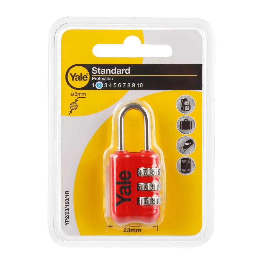 Yale Zinc Alloy Combination Padlock